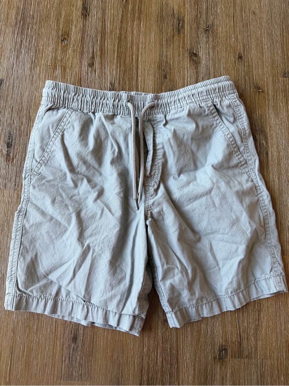 3/20$ Amnesia Boys Kids Light Grey Pull-On Shorts with Drawstring size M (10/12)